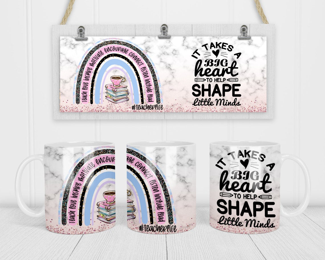 Teacher life Sublimation Mug