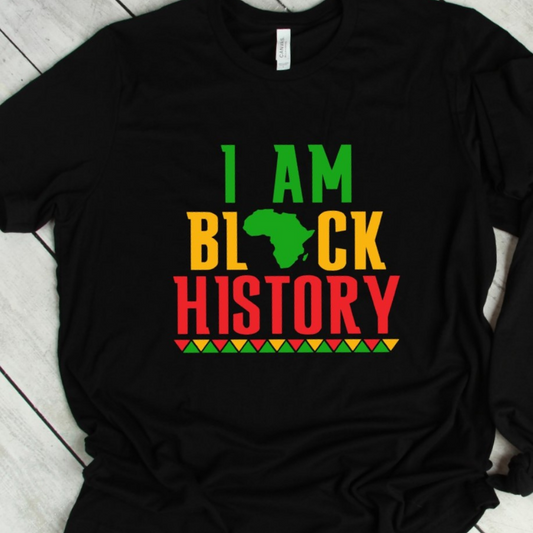 I Am Black History Shirt