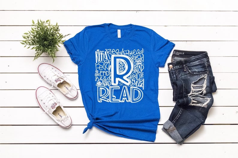 Read Shirt, Reading Shirt, Teacher Shirts, Reading Week Teacher Shirt, Read Across America, Reading T-Shirt, Librarian Shirt, Teacher