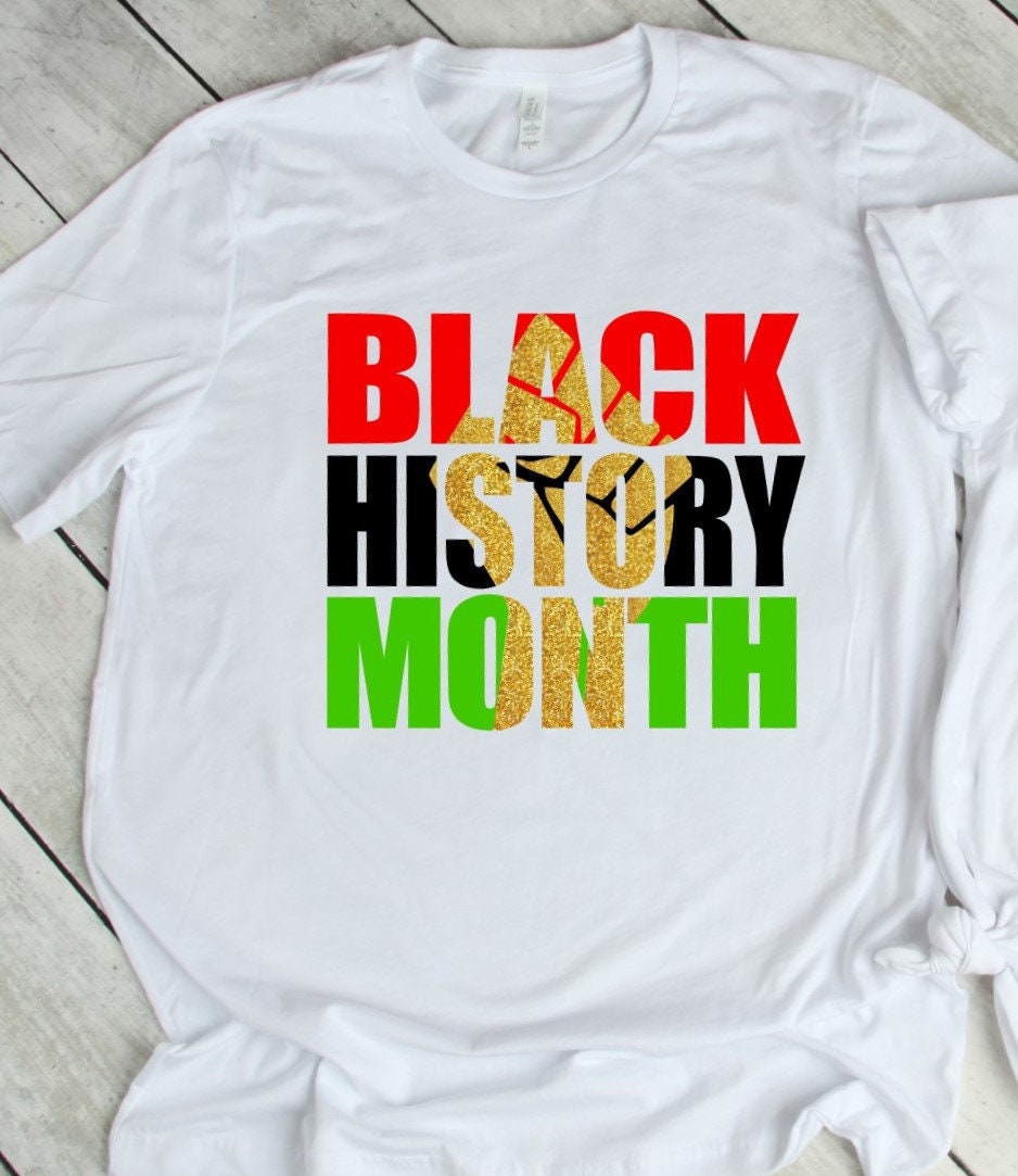 Black History Month Gold Fist Shirt