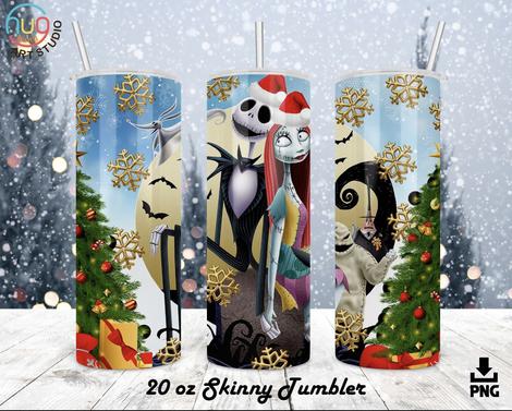 NBC Christmas Sublimation Tumbler