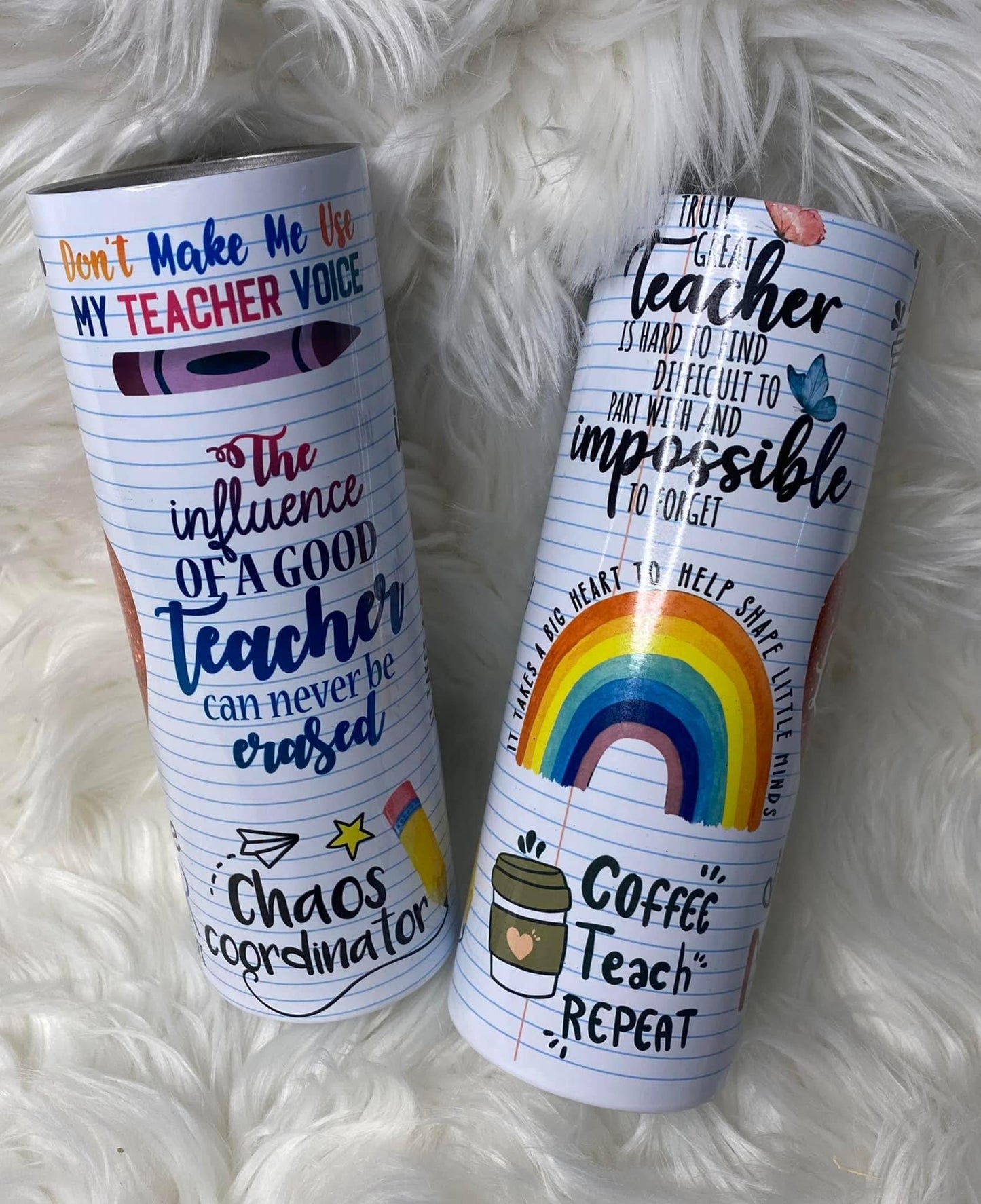 Teacher Life Sublimation Tumbler